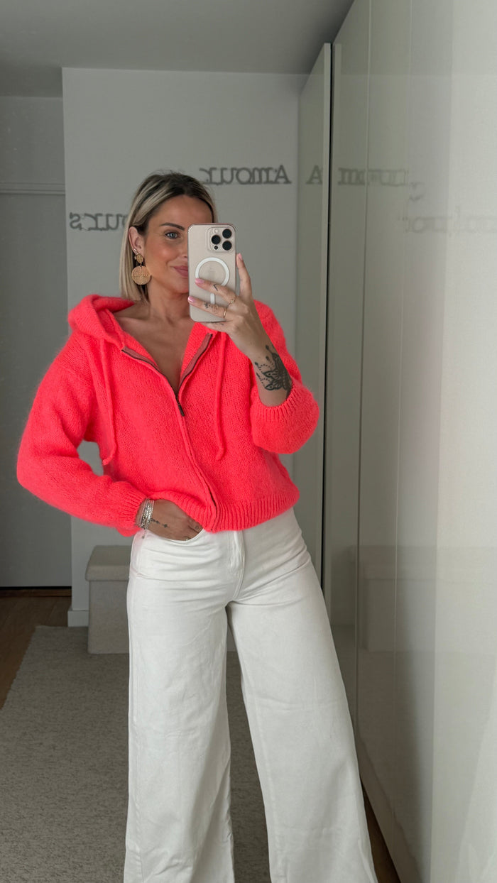 Gilet Trendy - Corail - ROSABAYA