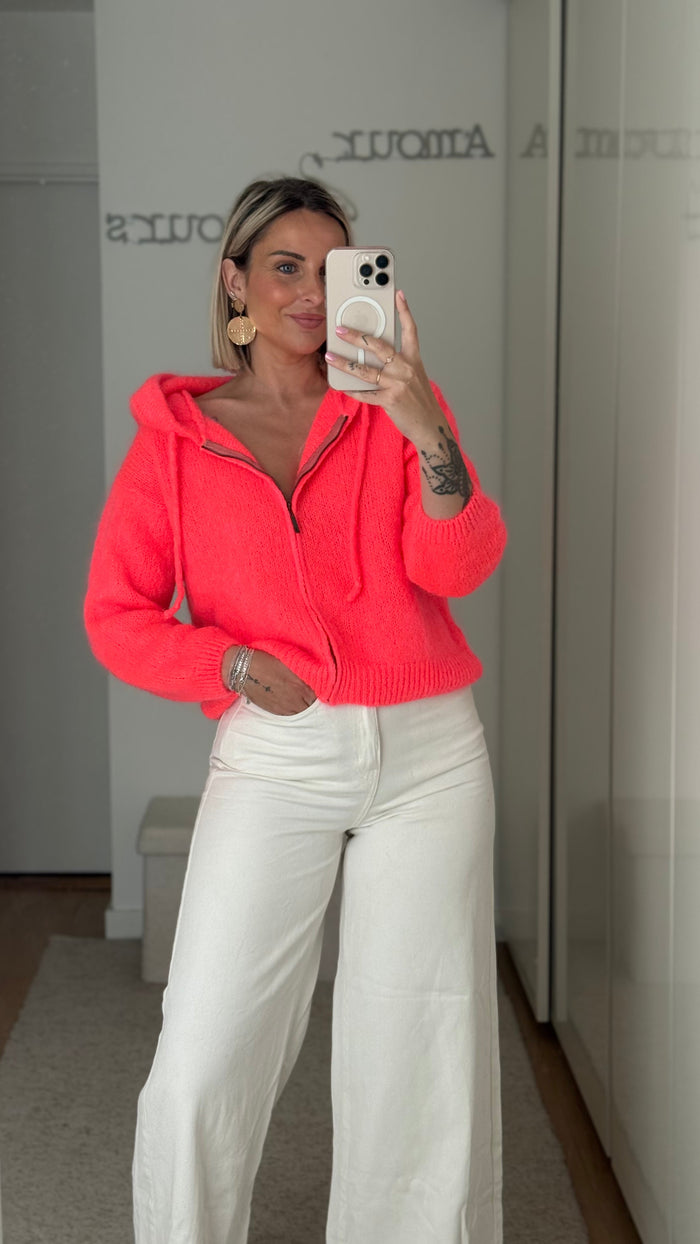 Gilet Trendy - Corail - ROSABAYA