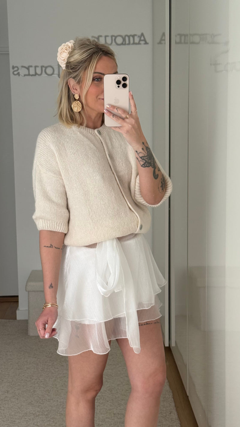 Jupe Carlita - Blanche - ROSABAYA