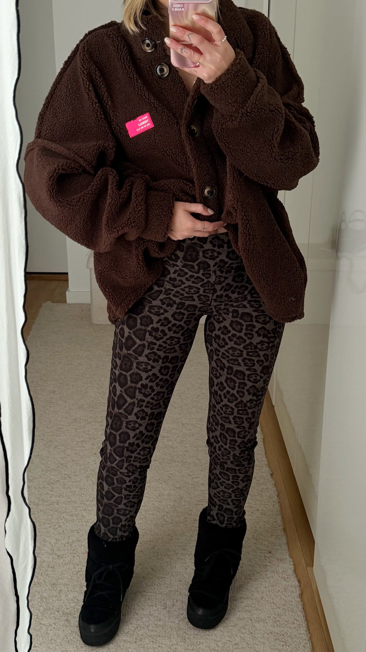 Legging Léopard - Kaki - ROSABAYA