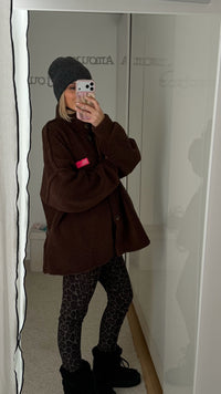 Legging Léopard - Kaki - ROSABAYA