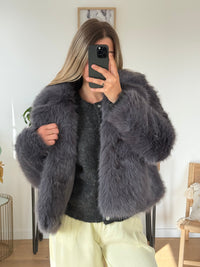 Manteau Ava - Gris - ROSABAYA