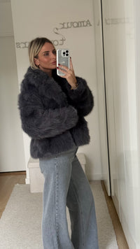 Manteau Ava - Gris - ROSABAYA