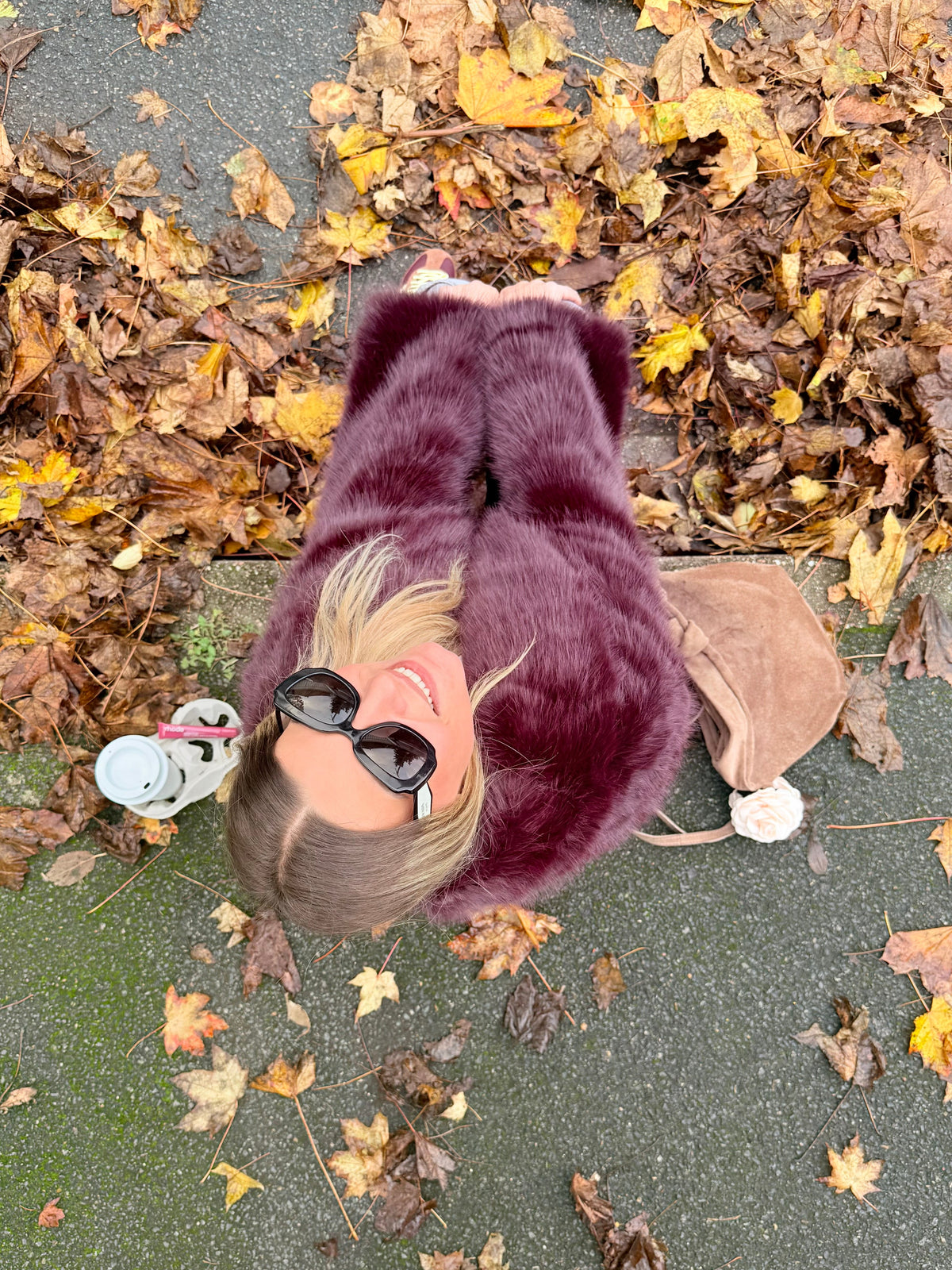 Manteau fourrure Léonie - ROSABAYA