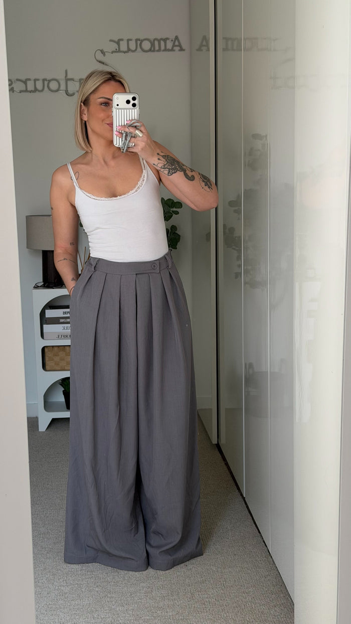 Pantalon Cléo - Gris - ROSABAYA