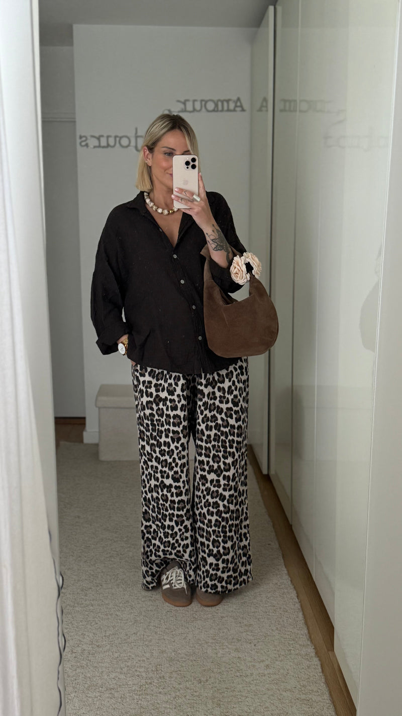 Pantalon Coco - Léopard - ROSABAYA