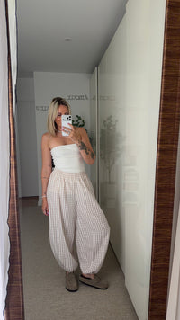 Pantalon Louna beige - ROSABAYA