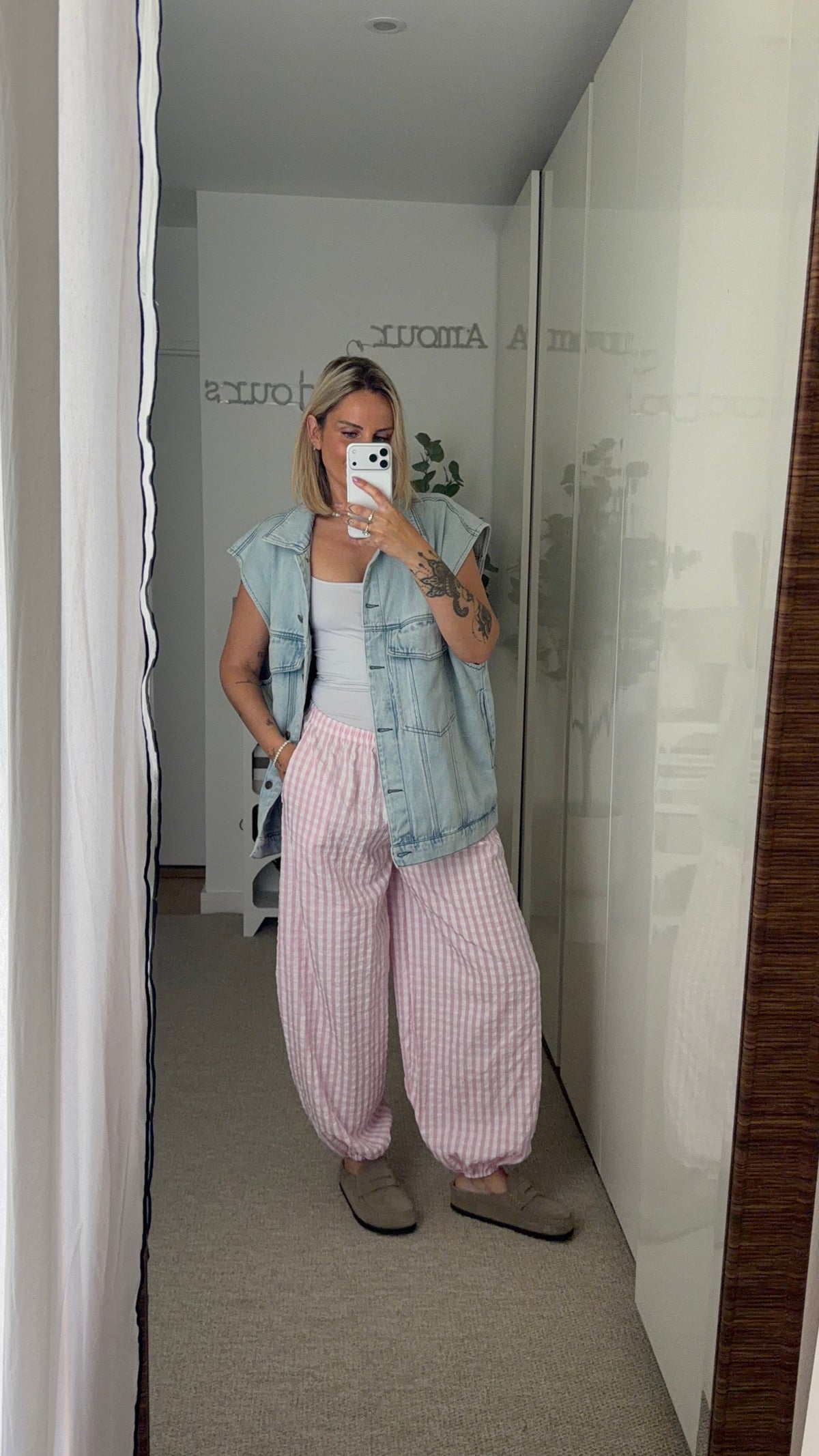 Pantalon Louna rose - ROSABAYA