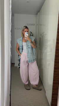 Pantalon Louna rose - ROSABAYA