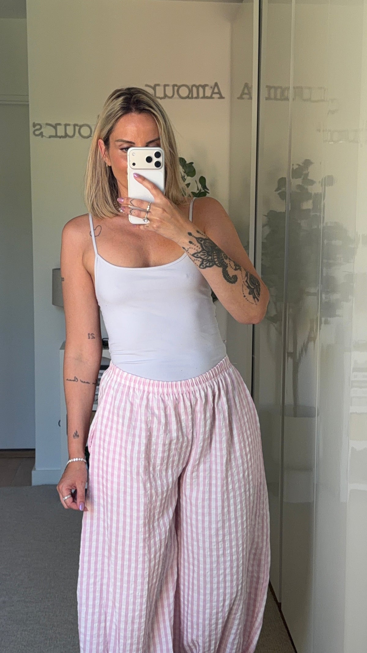 Pantalon Louna rose - ROSABAYA