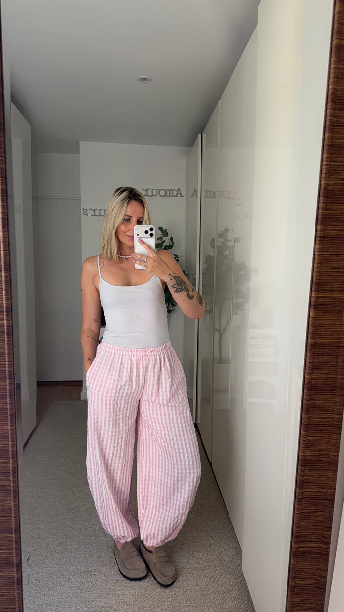 Pantalon Louna rose - ROSABAYA