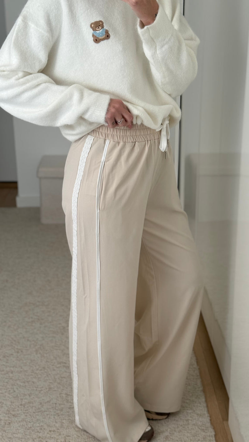 Pantalon Marco - Beige - ROSABAYA