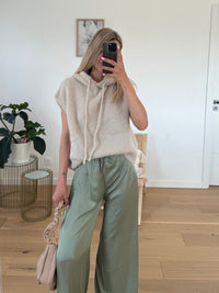 Pantalon Satin - kaki - ROSABAYA
