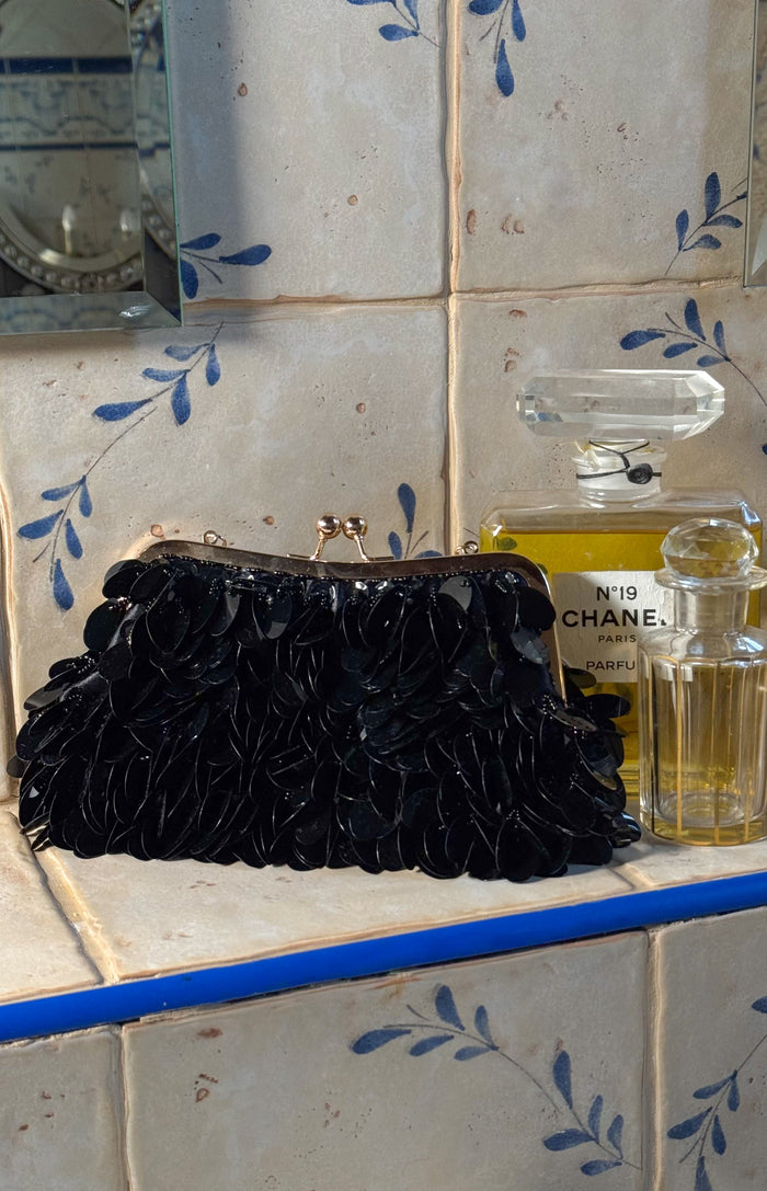 Pochette Carla - Noire - ROSABAYA