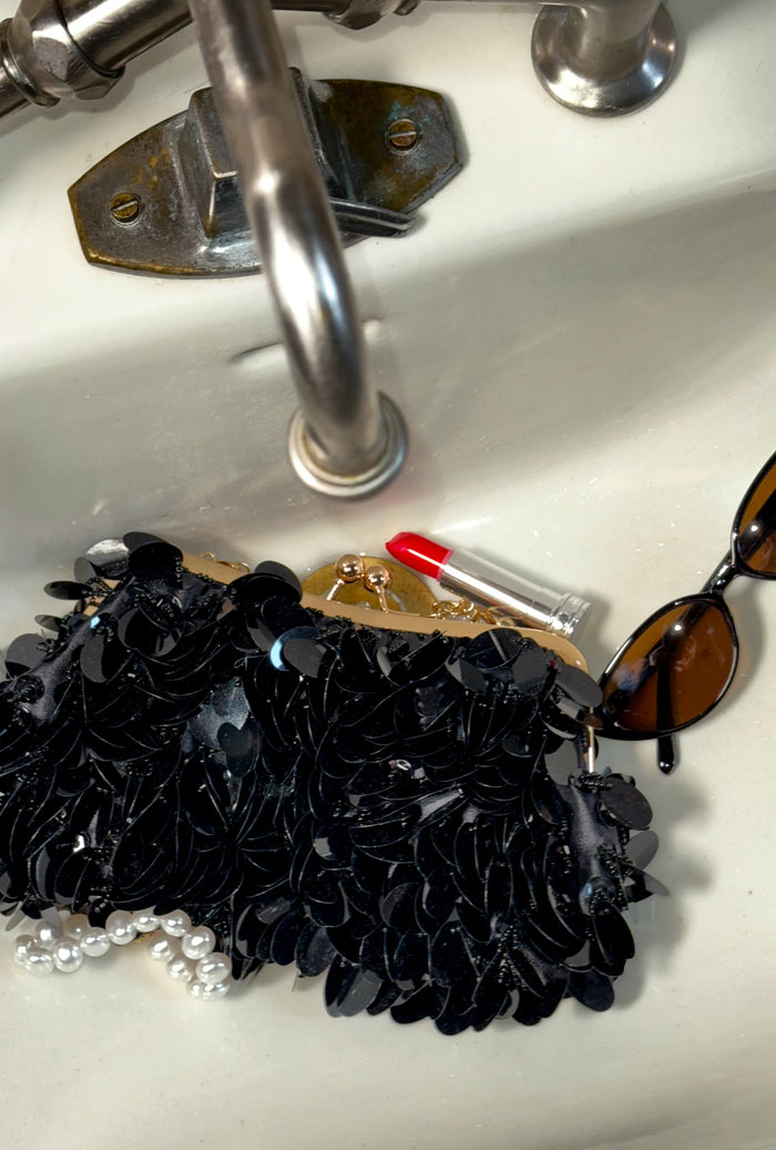 Pochette Carla - Noire - ROSABAYA