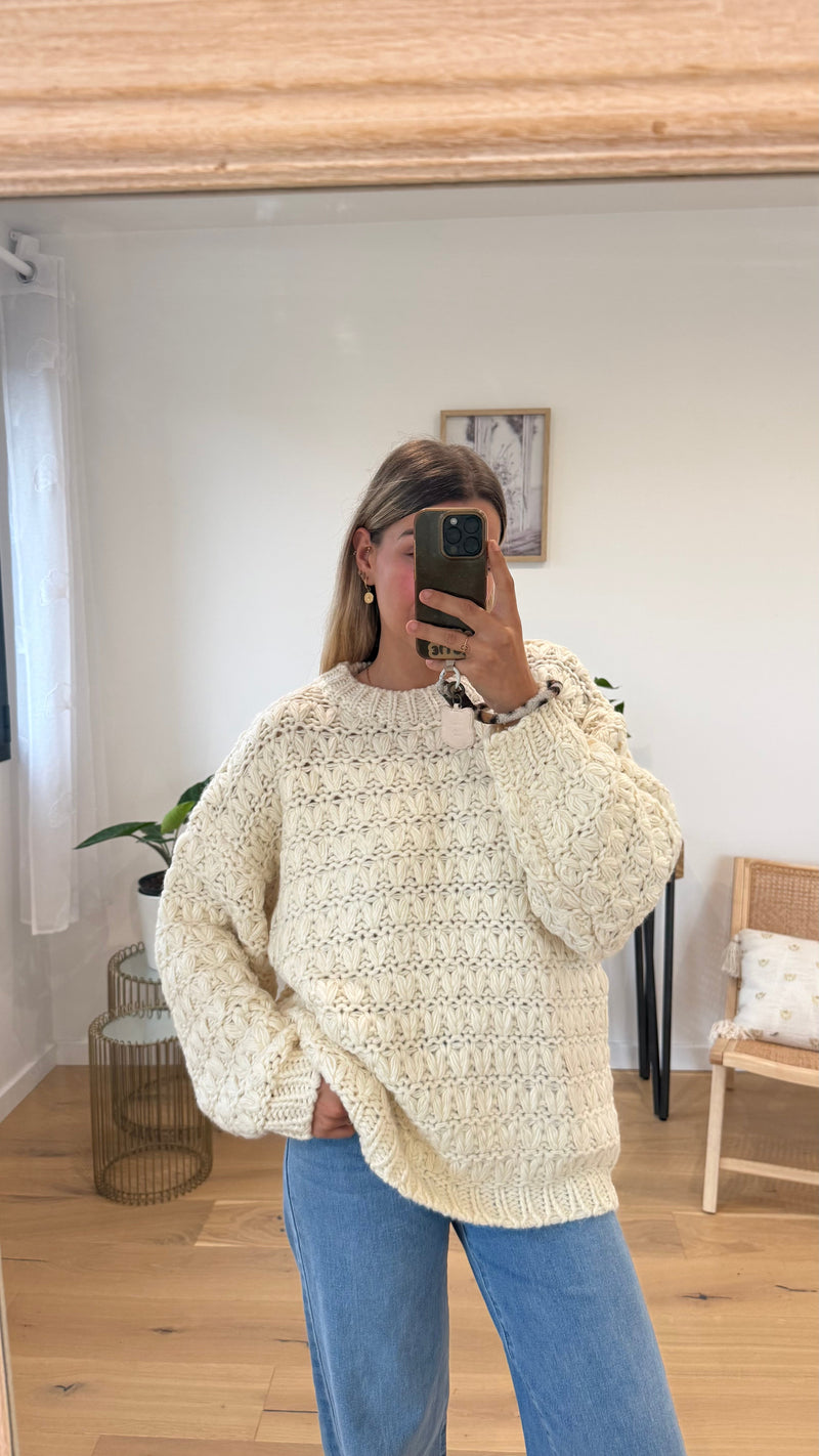 Pull Ashley - Beige - ROSABAYA