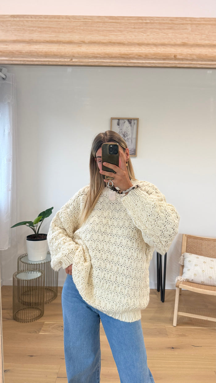Pull Ashley - Beige - ROSABAYA