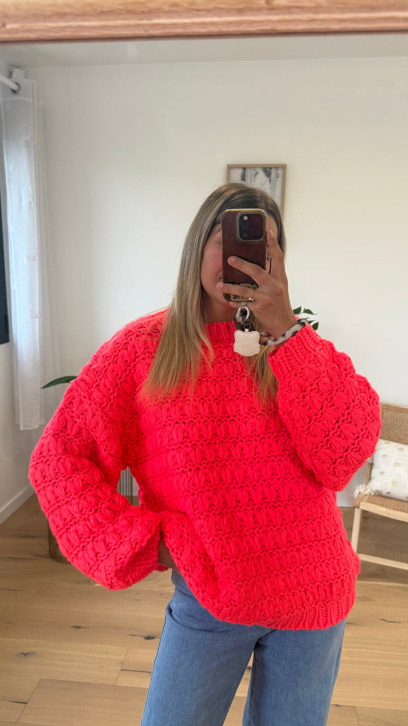 Pull Ashley - Corail - ROSABAYA