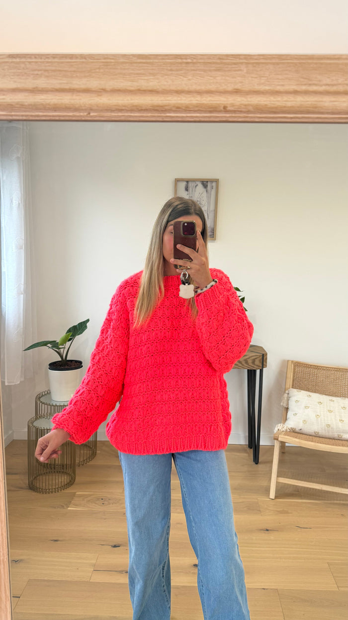Pull Ashley - Corail - ROSABAYA