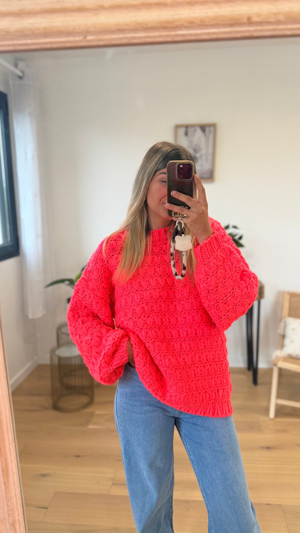 Pull Ashley - Corail - ROSABAYA