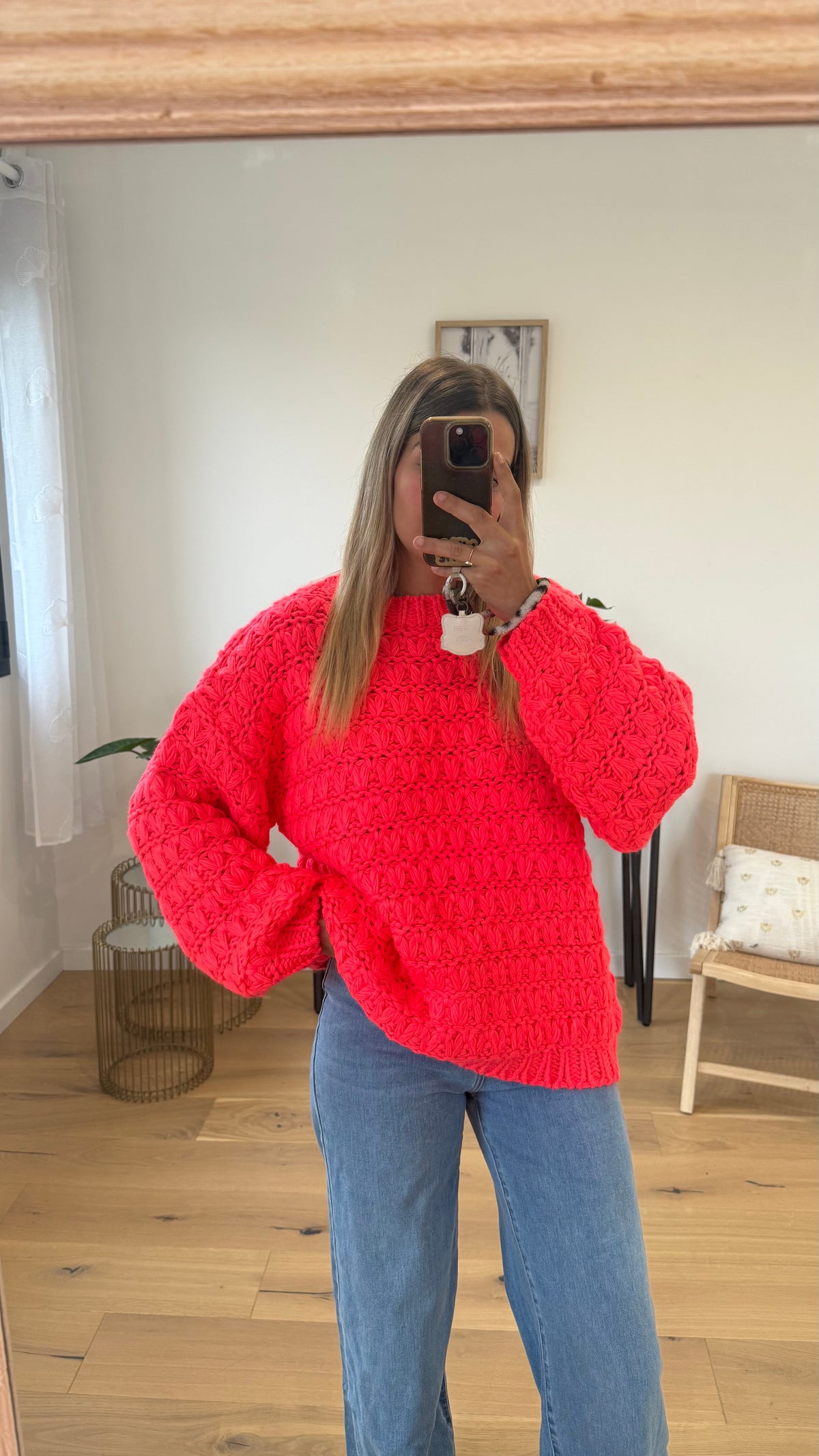 Pull Ashley - Corail - ROSABAYA