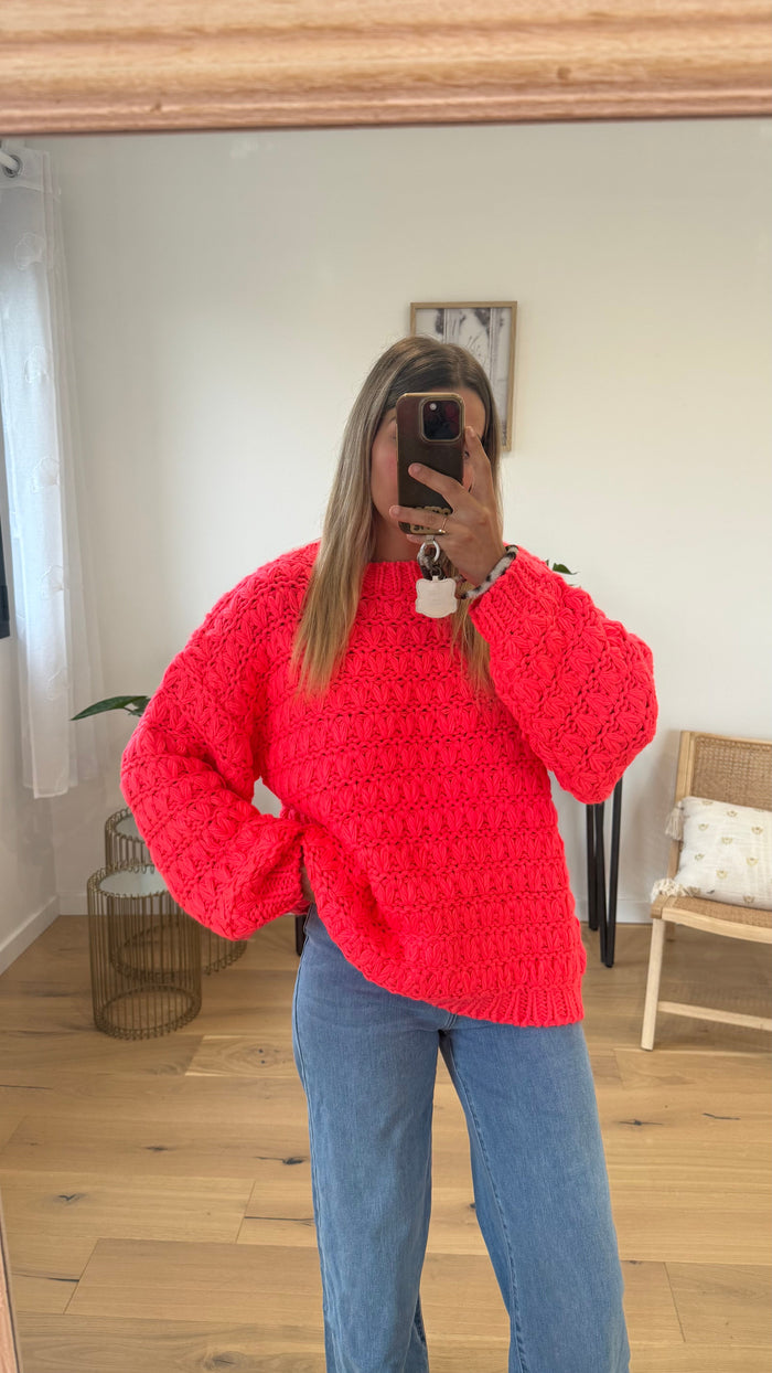 Pull Ashley - Corail - ROSABAYA