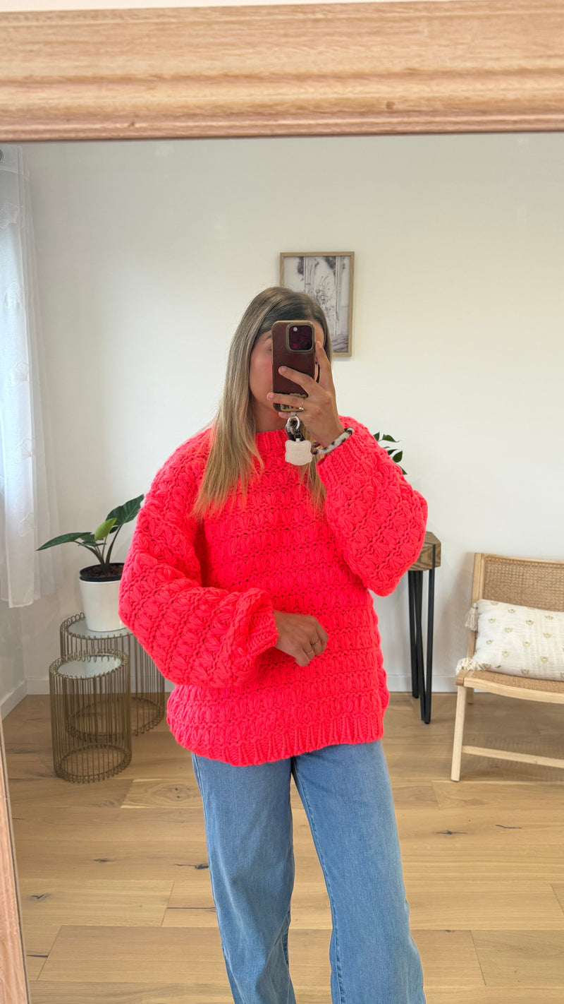 Pull Ashley - Corail - ROSABAYA