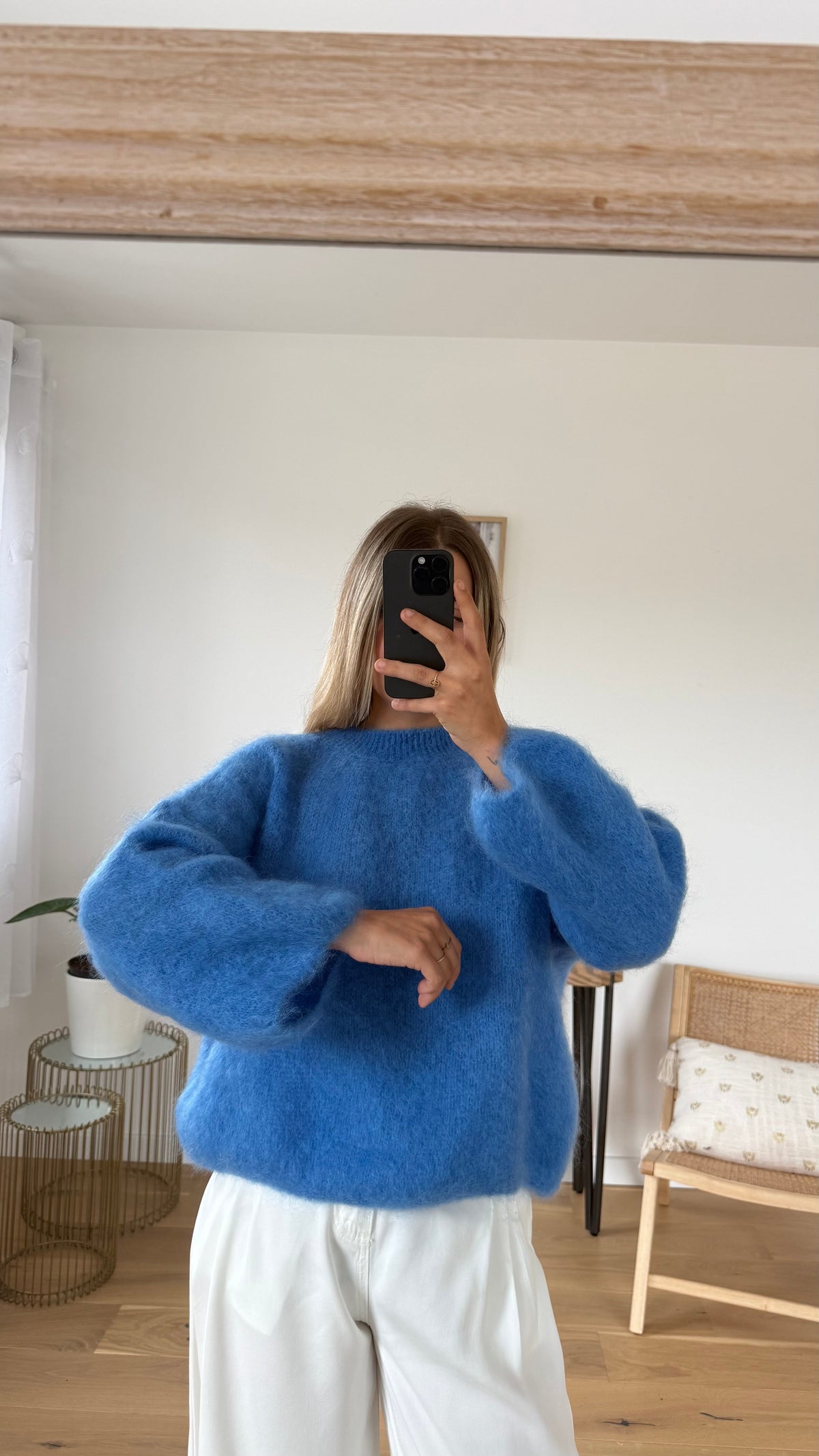 Pull Carla - Bleu - ROSABAYA
