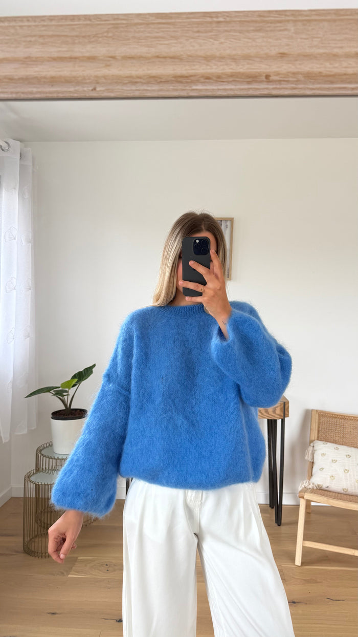 Pull Carla - Bleu - ROSABAYA