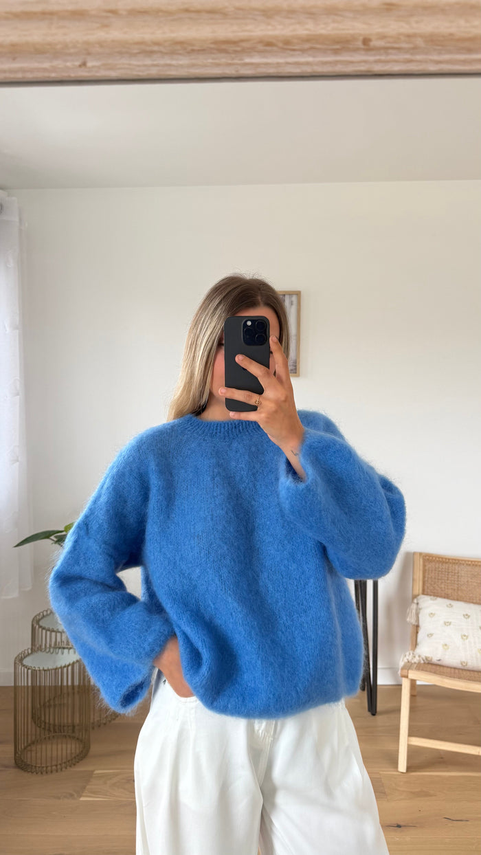 Pull Carla - Bleu - ROSABAYA