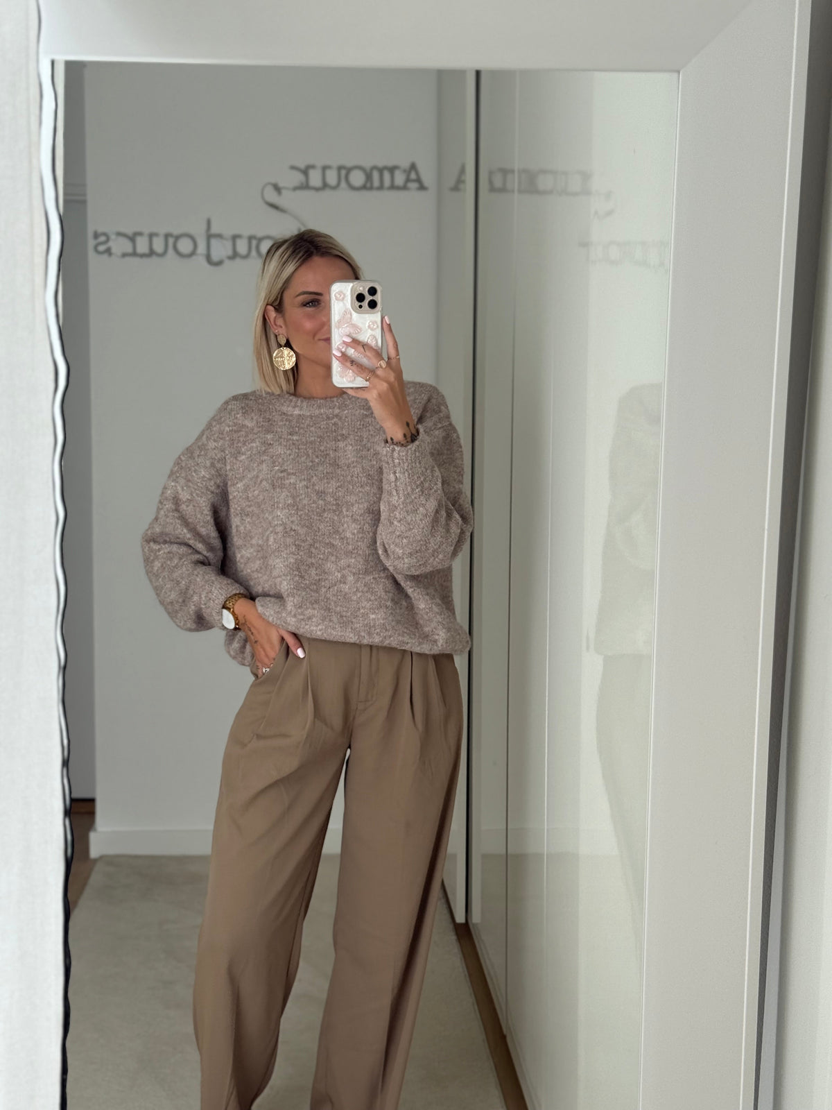 Pull Charlie - Taupe - ROSABAYA