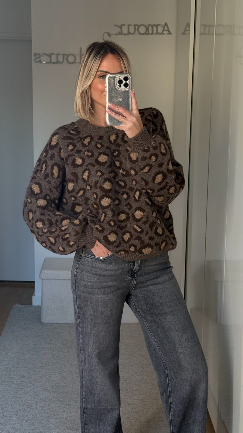 Pull Léopard - ROSABAYA