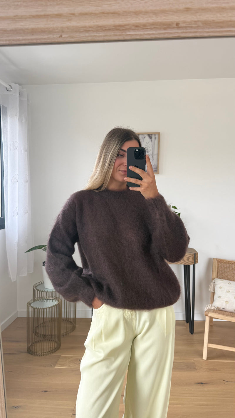 Pull Livia - Marron - ROSABAYA
