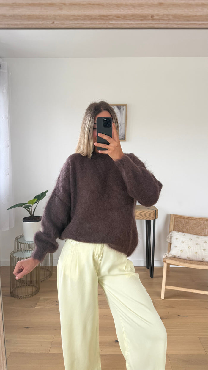 Pull Livia - Marron - ROSABAYA