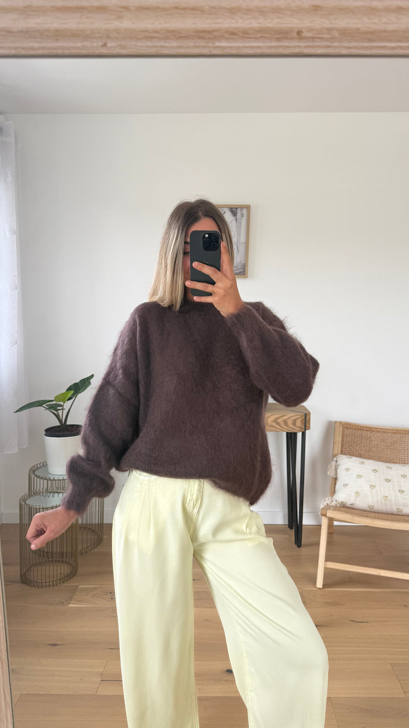 Pull Livia - Marron - ROSABAYA