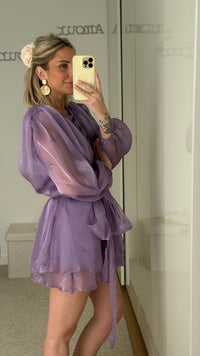 Robe Carlita - Lilas - ROSABAYA