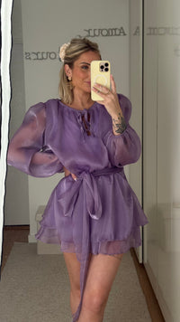 Robe Carlita - Lilas - ROSABAYA