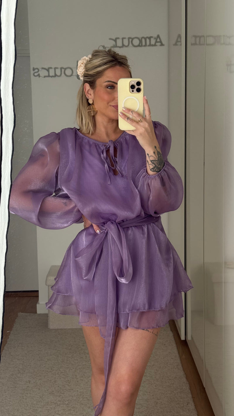 Robe Carlita - Lilas - ROSABAYA