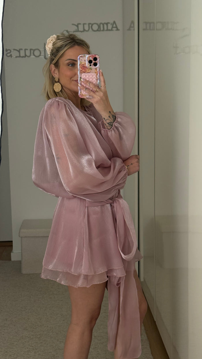 Robe Carlita - Rose - ROSABAYA