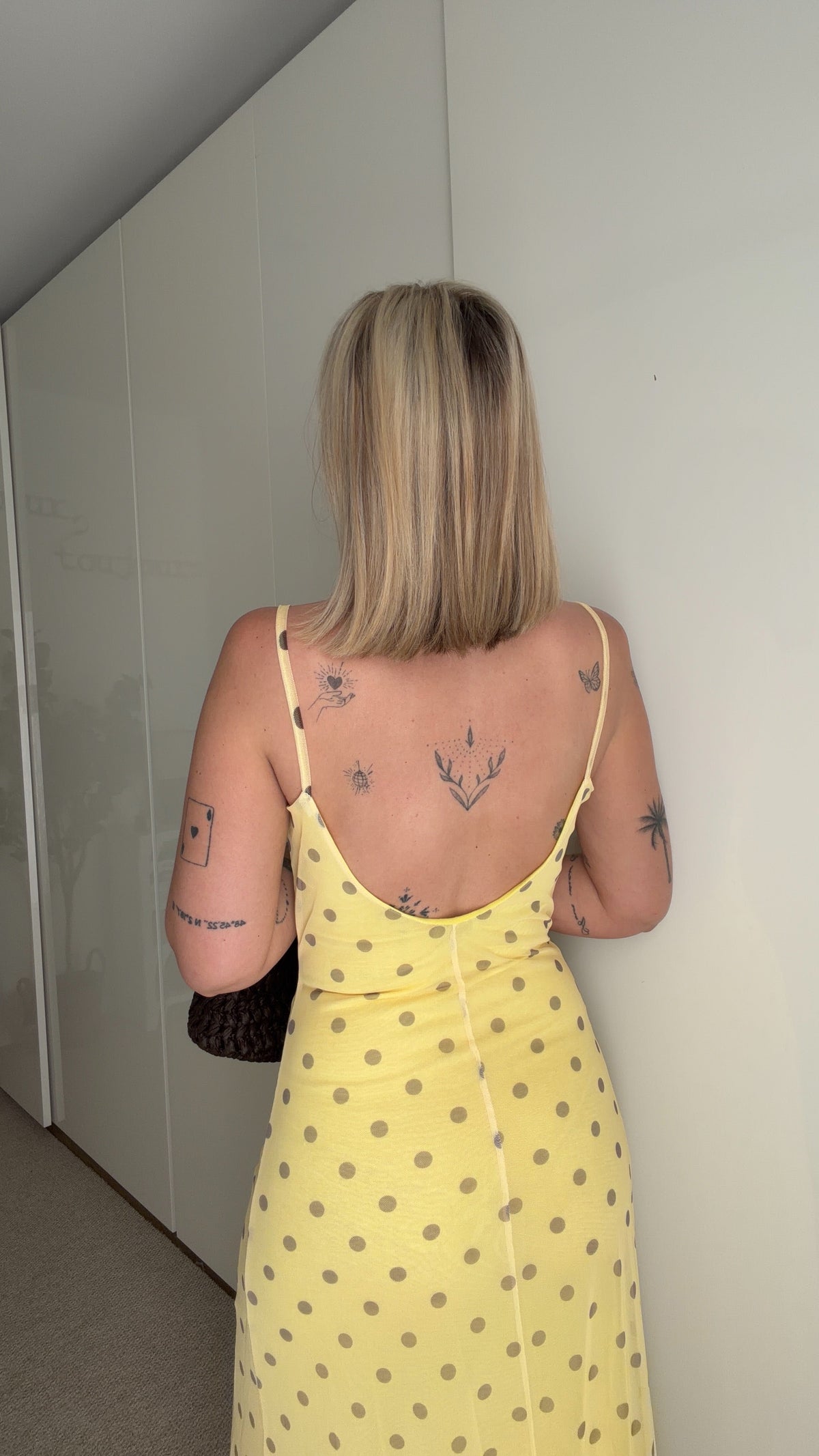 Robe Dotty - Jaune - ROSABAYA