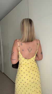 Robe Dotty - Jaune - ROSABAYA