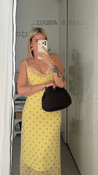 Robe Dotty - Jaune - ROSABAYA