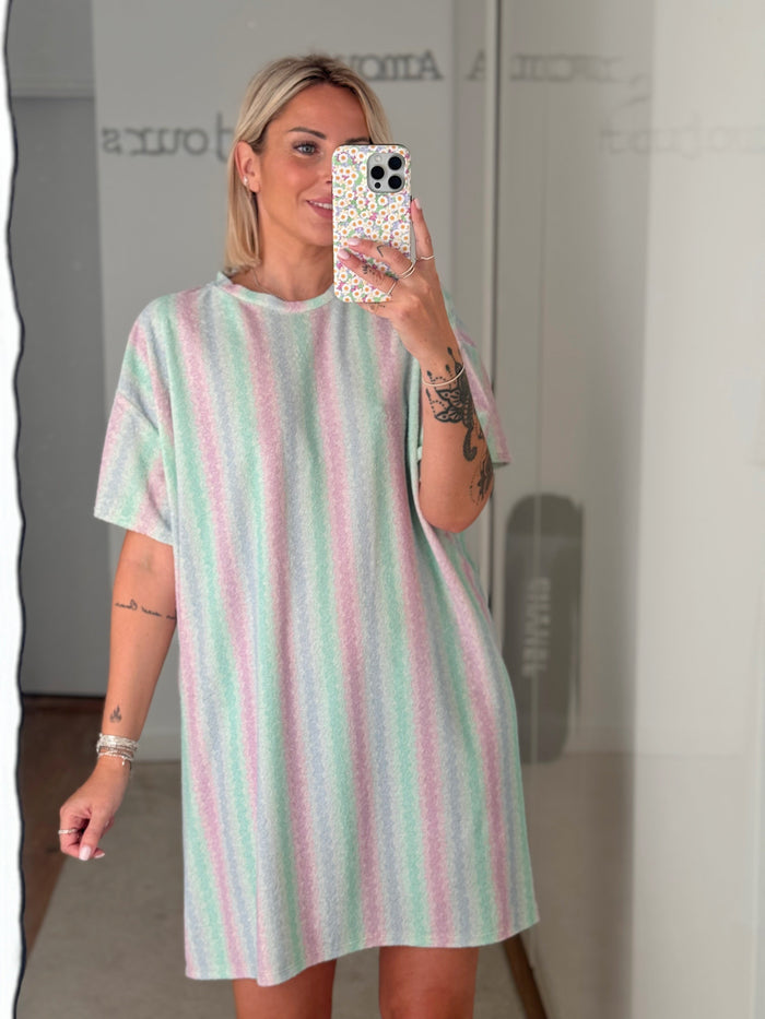 Robe Ellie - Pastel bleu - ROSABAYA