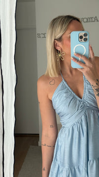 Robe Félicia - Bleue - ROSABAYA