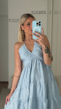 Robe Félicia - Bleue - ROSABAYA