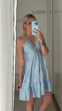 Robe Félicia - Bleue - ROSABAYA