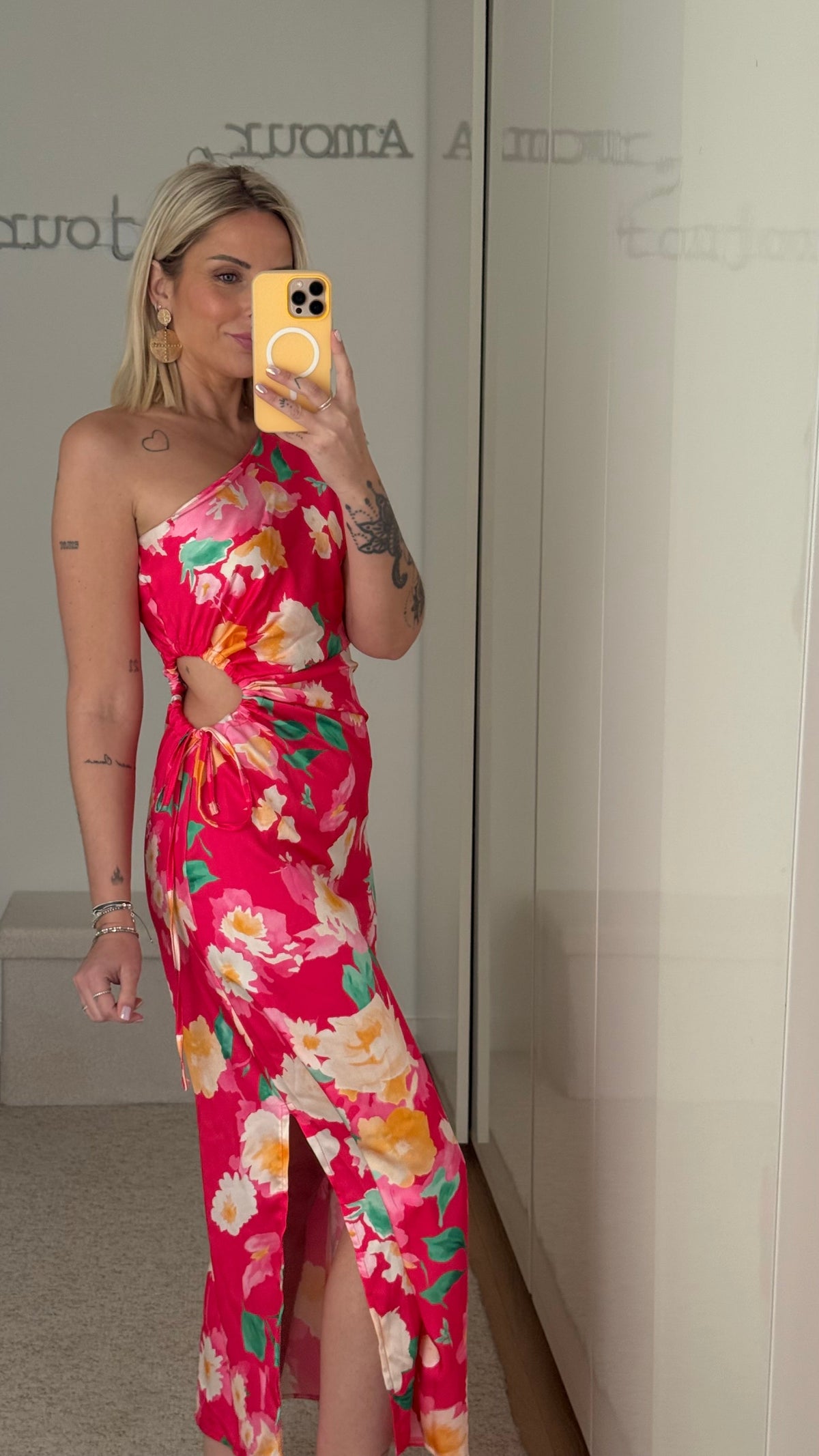 Robe Fleurs - Fuchsia - ROSABAYA