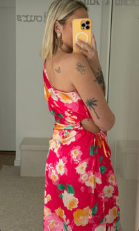 Robe Fleurs - Rose - ROSABAYA