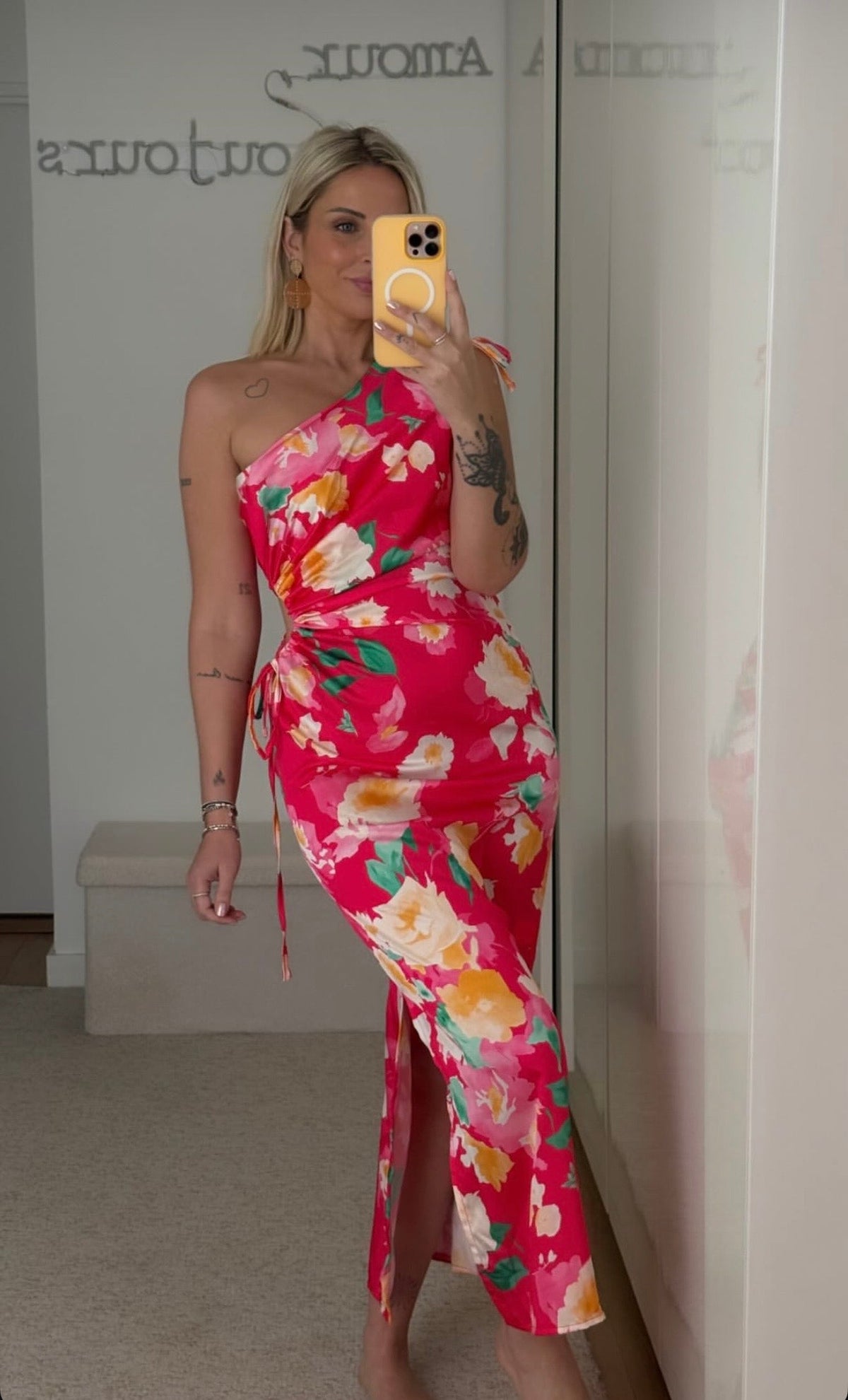 Robe Fleurs - Rose - ROSABAYA