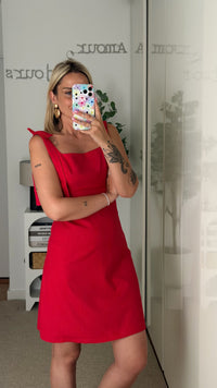 Robe Inès - Rouge - ROSABAYA